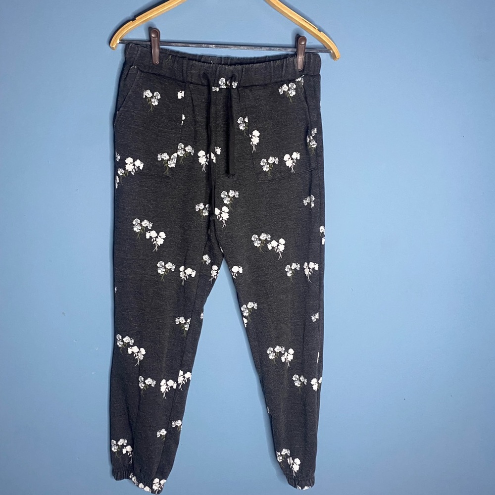 Floral sweatpants